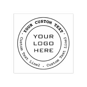 Custom Your Logo Rubber Stamp