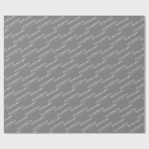CUSTOM YOUR LOGO STYLISH MODERN ELEGANT CLASSIC WRAPPING PAPER