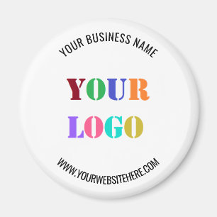 Custom Your Logo Text Business Promotional Magnet