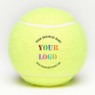 Custom Your Logo Text Personalized Tennis Balls