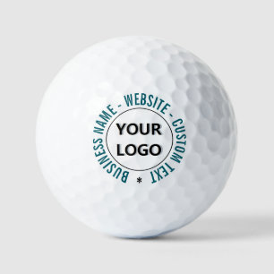 Custom Your Logo Text Promotional Golf Balls Gift
