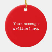 Custom Your Message Here Personalised Text Quote