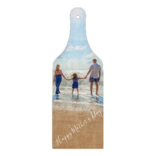 Custom Your Mum Photo Cutting Board with Text