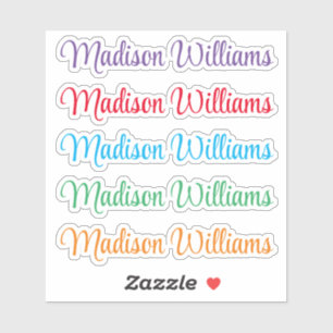 Custom your name