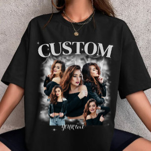 custom your own bootleg 90s rap tee photo here