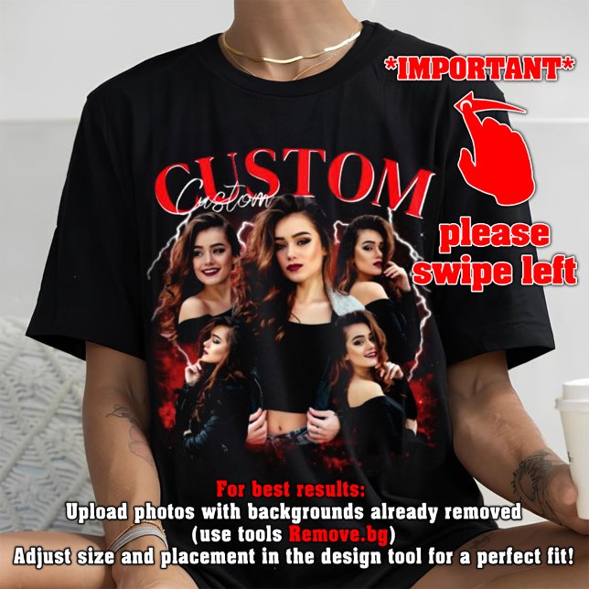 Custom Your Own Bootleg Idea  T-Shirt (swipe left)