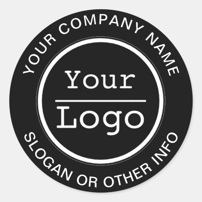 Custom your own classic round sticker (Front)