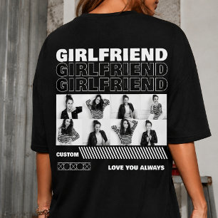 custom your own girlfreind birthday vintage 90s T-Shirt