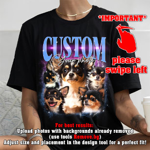 CUSTOM YOUR Own pet 90s bootleg vintage kids Tri-Blend Shirt