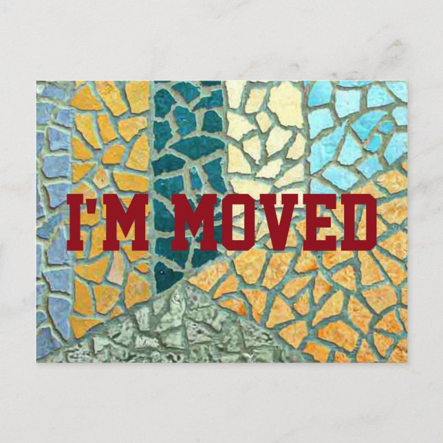 Custom your own postcard with text & backgr. (Front)