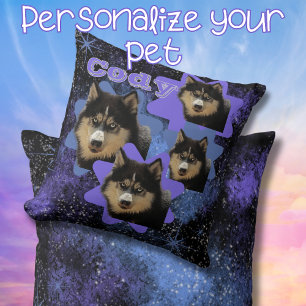 Custom Your Pet Loved One Stars 90's Vintage Cushion