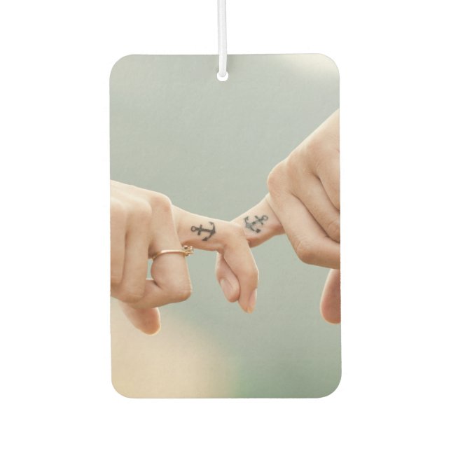 Custom Your Photo Air Freshener Personalised (Front)