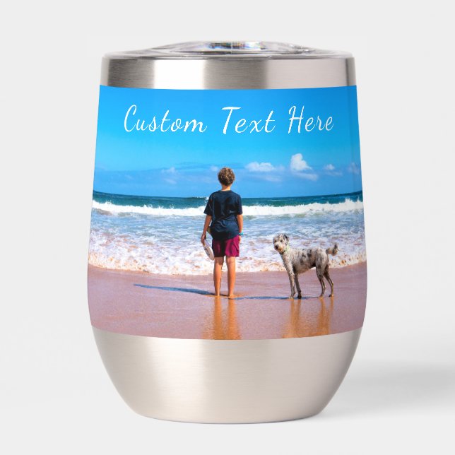 Custom Your Photo and Text Personalised (Front)