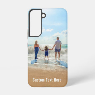 Custom Your Photo and Text Personalised Samsung Galaxy Case