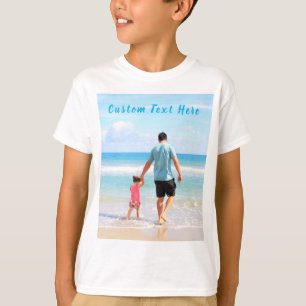 Custom Your Photo and Text T-Shirt