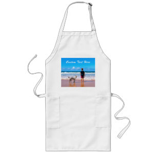 Custom Your Photo Apron Gift with Text