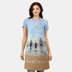 Custom Your Photo Apron with Text - Best Mum Ever
