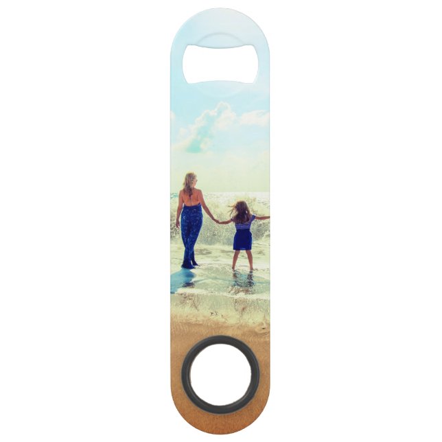 Custom Your Photo Bar Key Personalised Gift (Back)