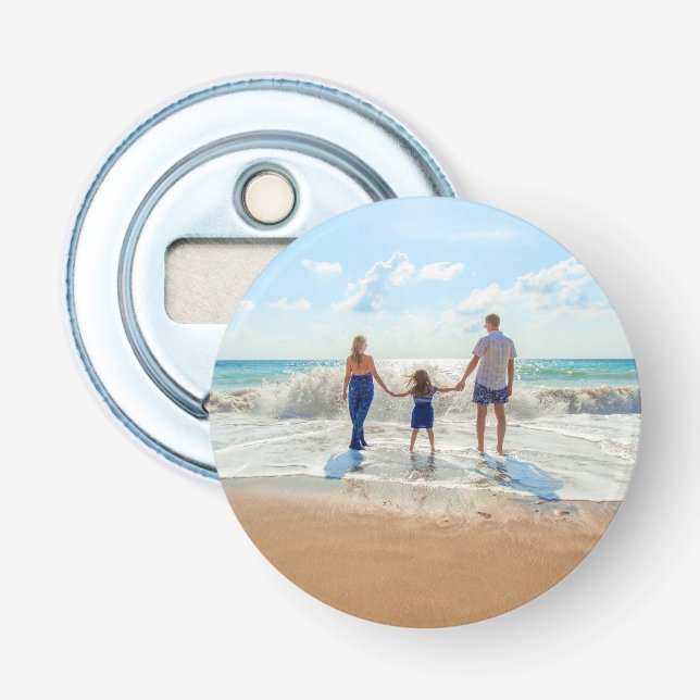 Custom Your Photo Bottle Opener Personalised Gift (Front)