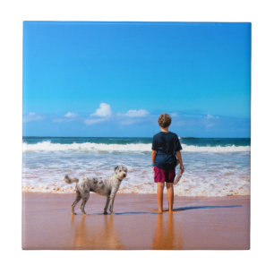 Custom Your Photo Ceramic Tile Gift Personalized