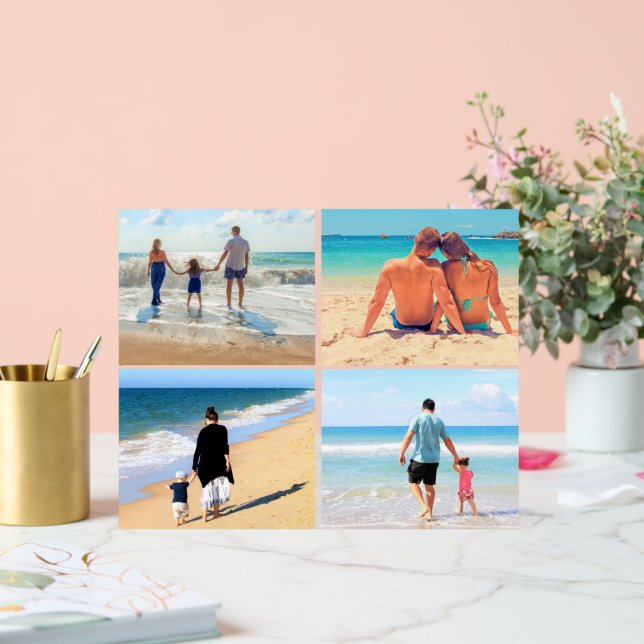 Custom Your Photo Collage Acrylic Sign (Wedding)