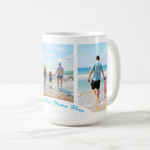 Custom Your Photo Collage Mug with Text Name