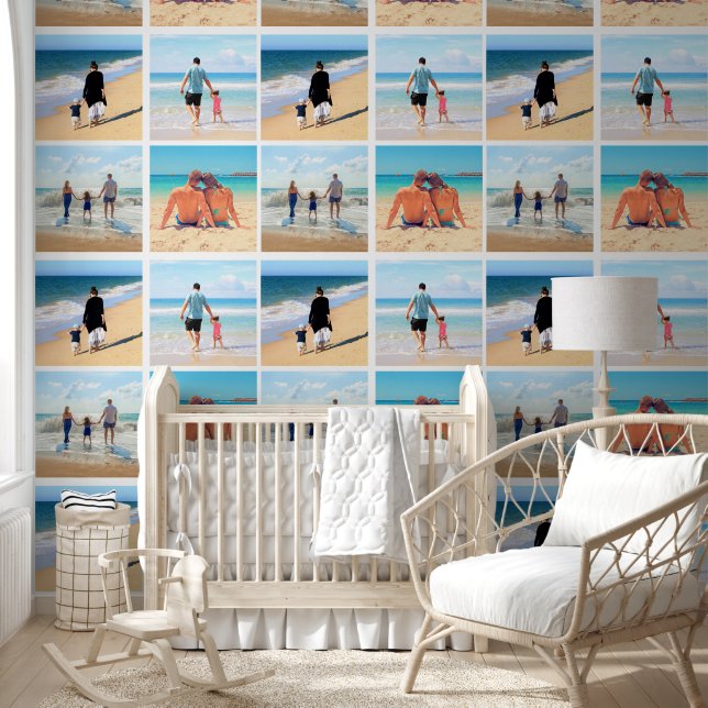 Custom Your Photo Collage Personalised Photos Wallpaper (Kids)