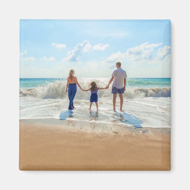 Custom Your Photo Design Personalised Magnet Gift (Front)