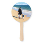 Custom Your Photo Hand Fan with Text Name