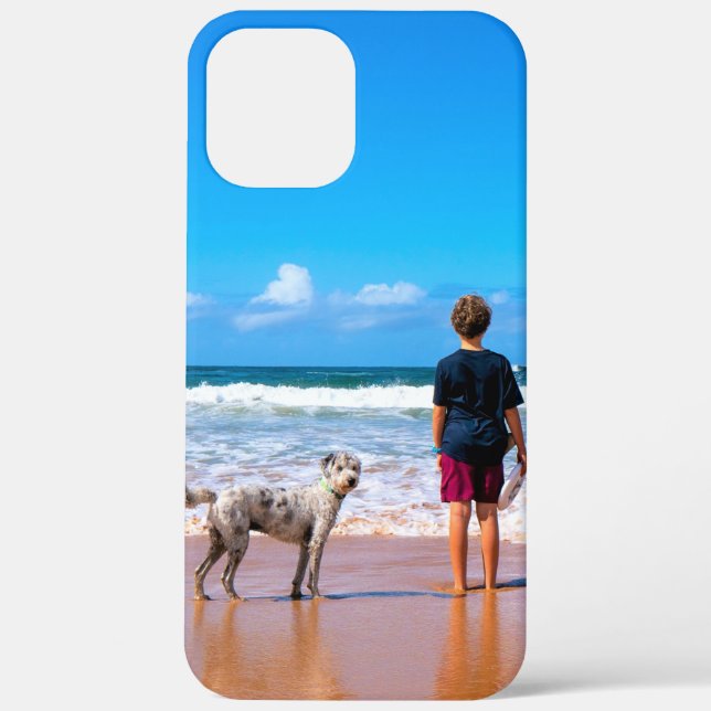 Custom Your Photo iPhone Case Personalised Gift (Back)