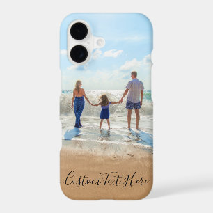 Custom Your Photo iPhone Case with Text