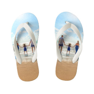 Custom Your Photo Kid's Flip Flops Personalised