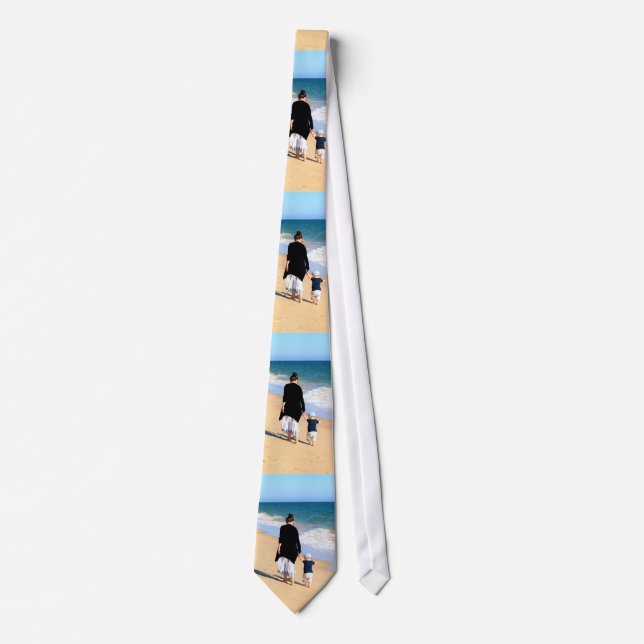 Custom Your Photo Neck Tie Personalised (Front)