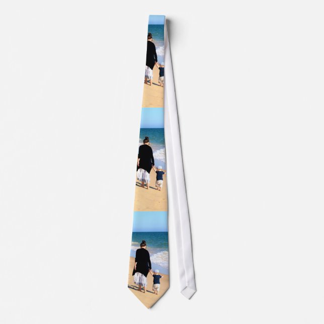 Custom Your Photo Neck Tie Personalised Gift (Front)