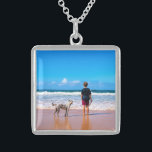 Custom Your Photo Necklace Gift<br><div class="desc">Custom Photo Necklace - Make Your Own Design - Personalised Family / Friends / Pets or Personal Necklaces / Gift - Add Your Photo / Text / Name - Resize and move or remove and add elements / text with customisation tool ! You can transfer this design to more than...</div>