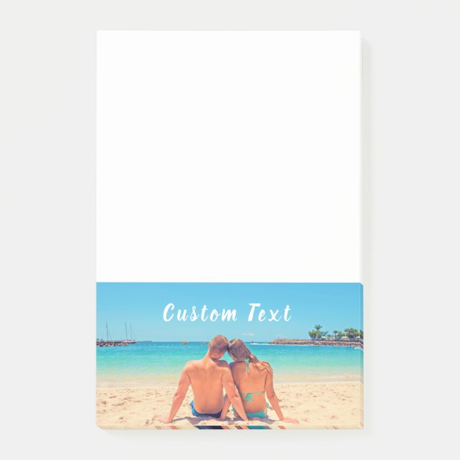 Custom Your Photo Post-it® Notes with Text (Front)