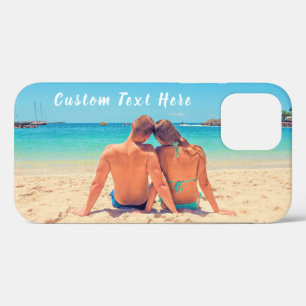 Custom Your Photo Text Name iPhone Case Gift