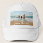 Custom Your Photo Trucker Hat Gift with Text<br><div class="desc">Custom Photo and Text Hat - Unique Your Own Design -  Personalised Family / Friends or Personal Trucker Hats / Gift - Add Your Text and Photo - Resize and move elements with Customisation tool ! Choose font / size / colour ! Good Luck - Be Happy :)</div>
