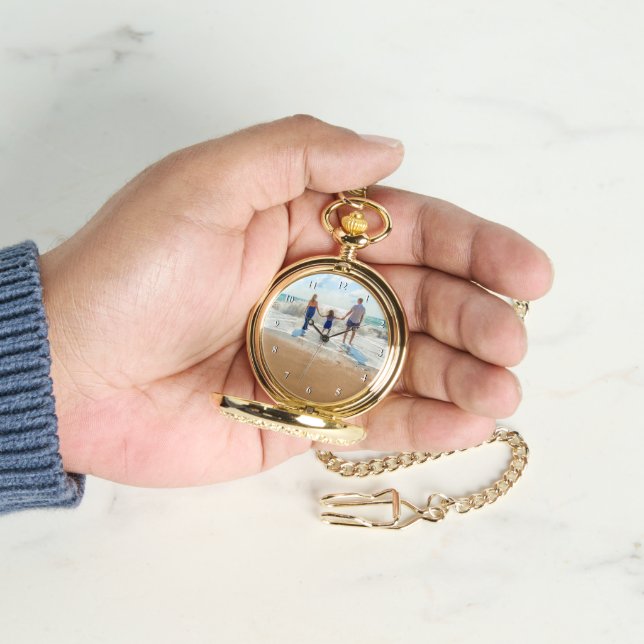 Custom Your Photo Watch Gift Personalised (Hand)