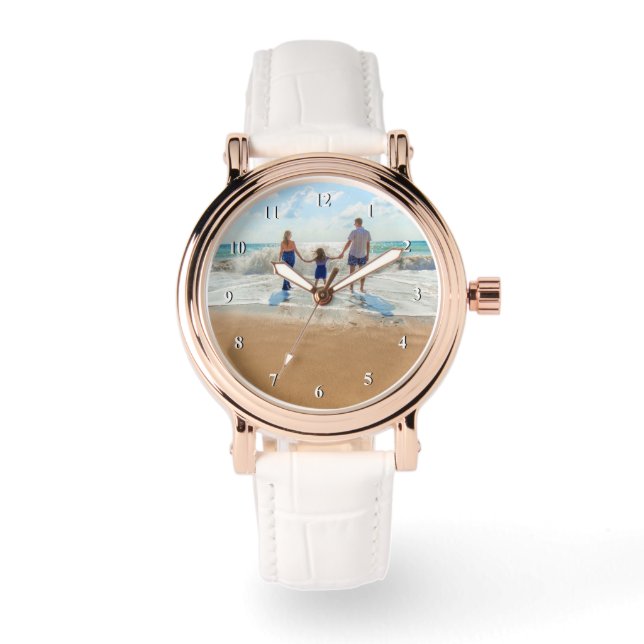 Custom Your Photo Watch Personalised Gift (Front)