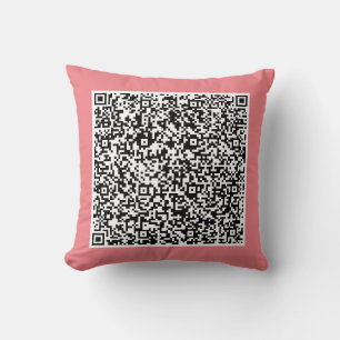Custom Your QR Code Pillow Example Choose Colour