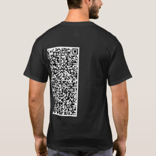 Custom Your QR Code Scan Info Personalized T-Shirt