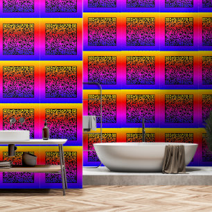 Custom Your QR Code Scan Personalised Modern Colou Wallpaper