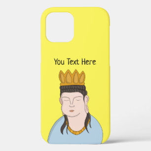 Custom Your Text Buddha iPhone 12 Case