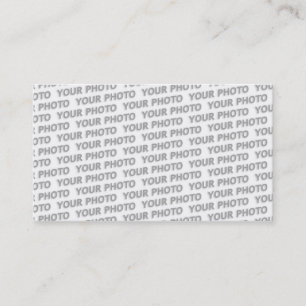 Custom your text, image & background colour business card