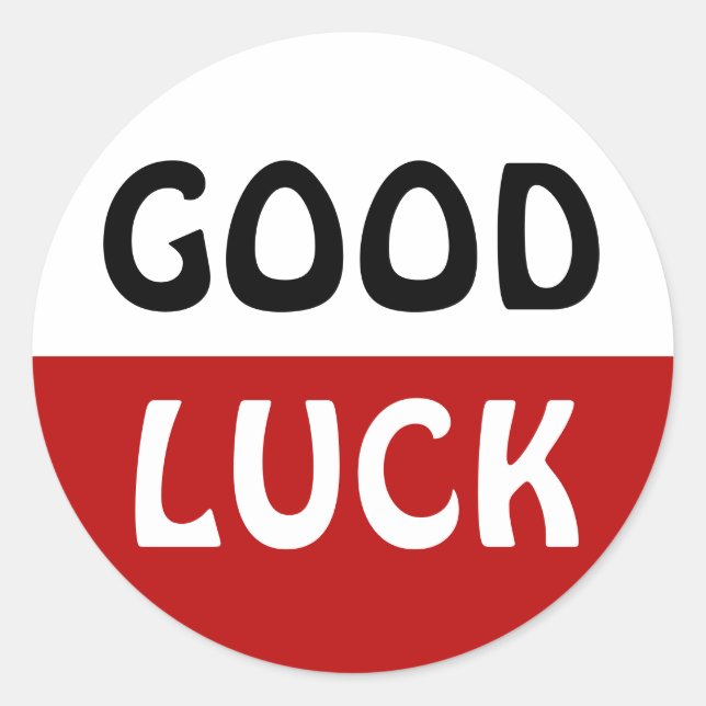 Custom your text, image & background colour classic round sticker (Front)