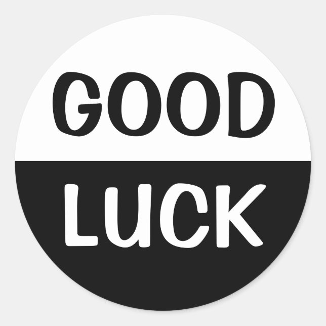 Custom your text, image & background colour classic round sticker (Front)