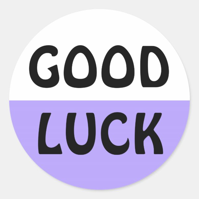 Custom your text, image & background colour classic round sticker (Front)