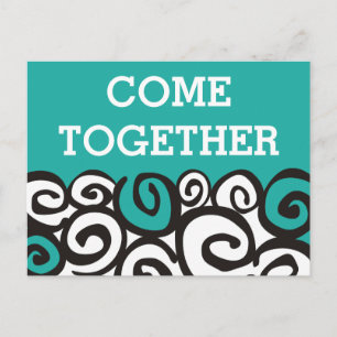 Custom your text, sign, image & background postcard
