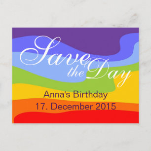 Custom your text, sign, image & background postcard